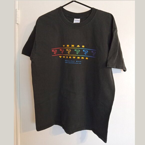 Collectible Rainbow "Texas Twisters" LGBT Dance Club T-shirt (IAGLCWDC) - Size L - Picture 4 of 7